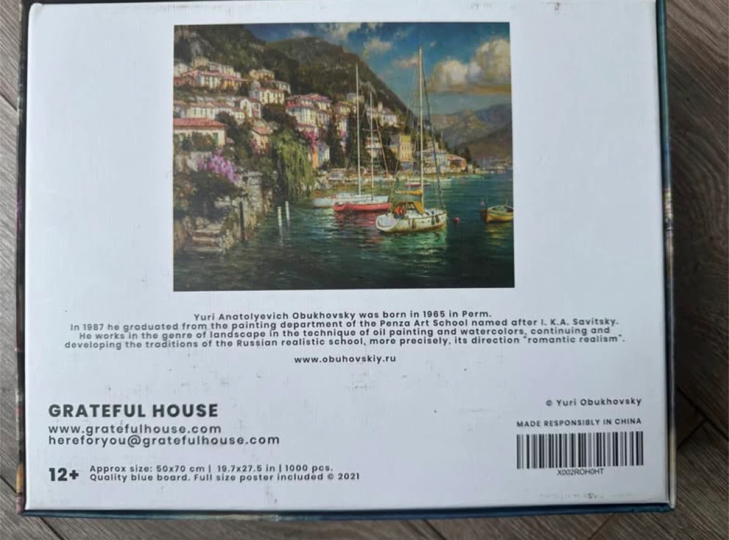Grateful House "Romantic Realism" 1000 Piece Jigsaw Puzzle - photo 2