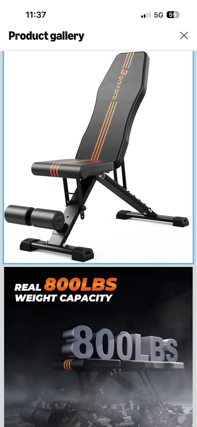 Adjustable Weight Bench - photo 3