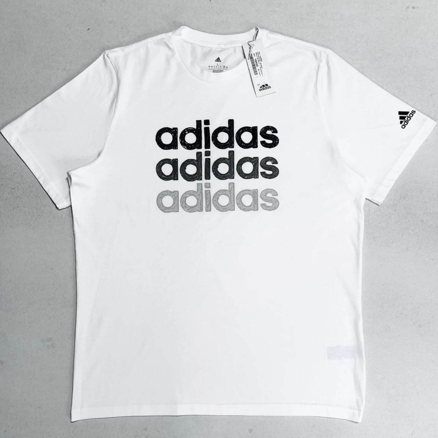 Mens T-Shirt Size Large, X-Large Graphic White Tee New - photo 4