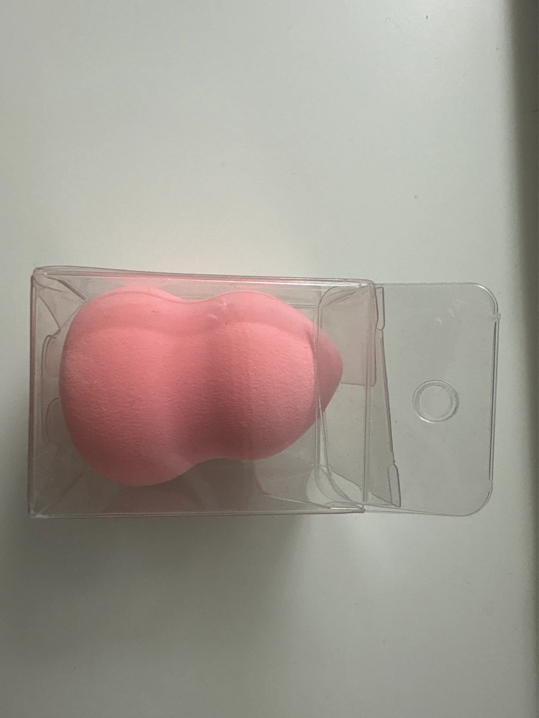 Pink Makeup Sponge with Case