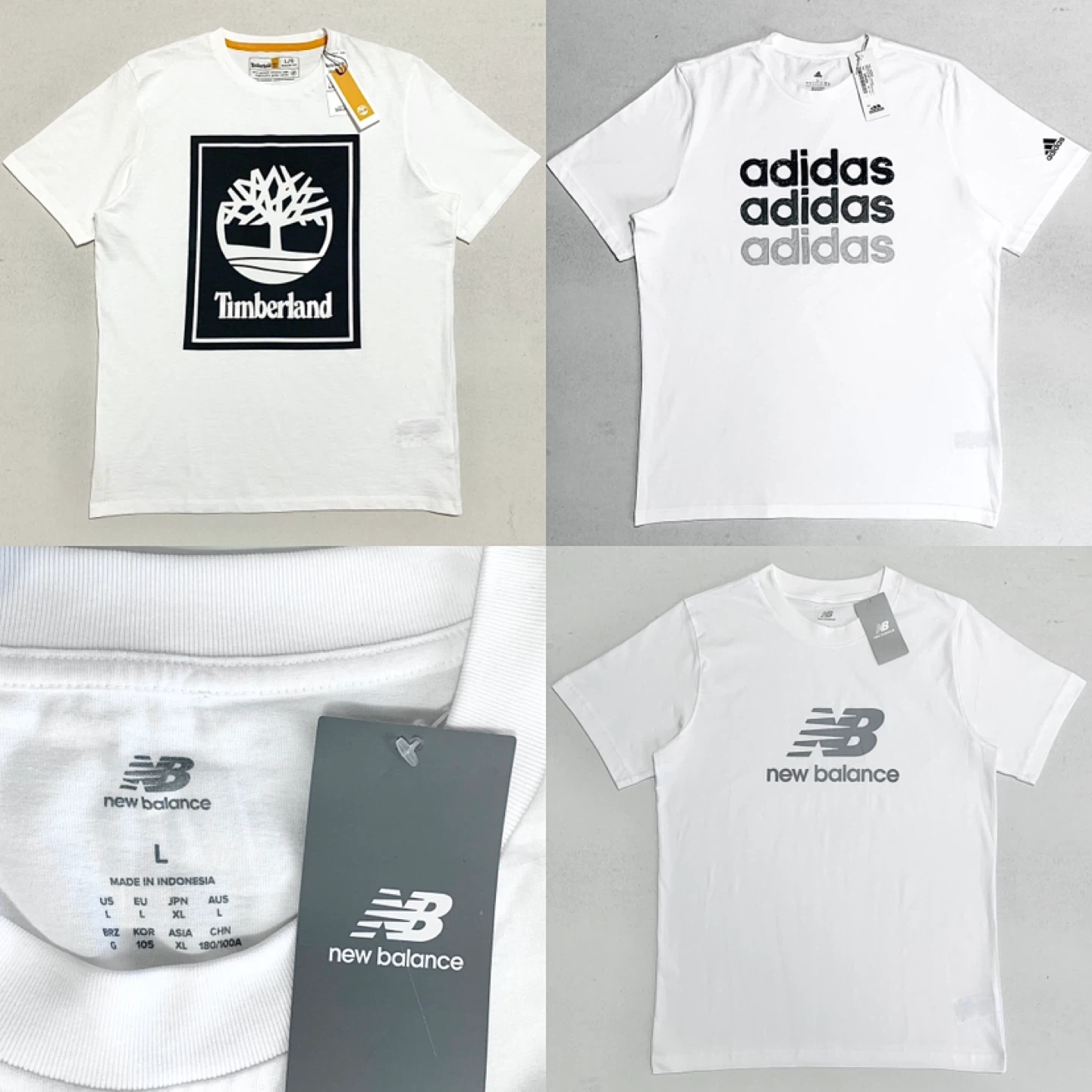 Mens T-Shirt Size Large, X-Large Graphic White Tee New