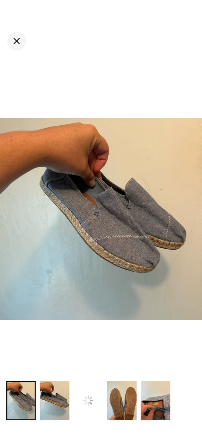 TOMS Slip-On Espadrille Shoes