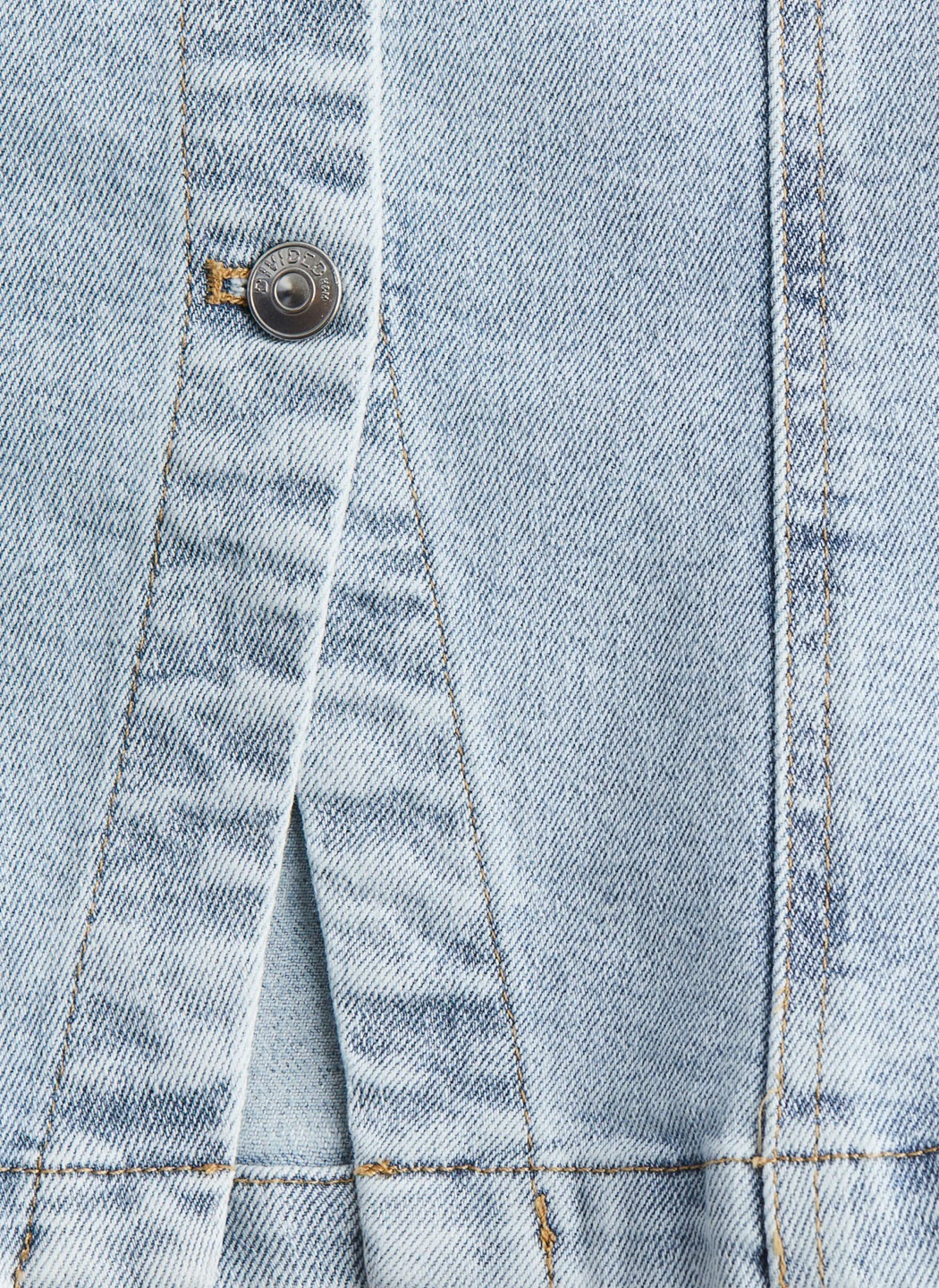 Denim Bustier Top - Size S - photo 4