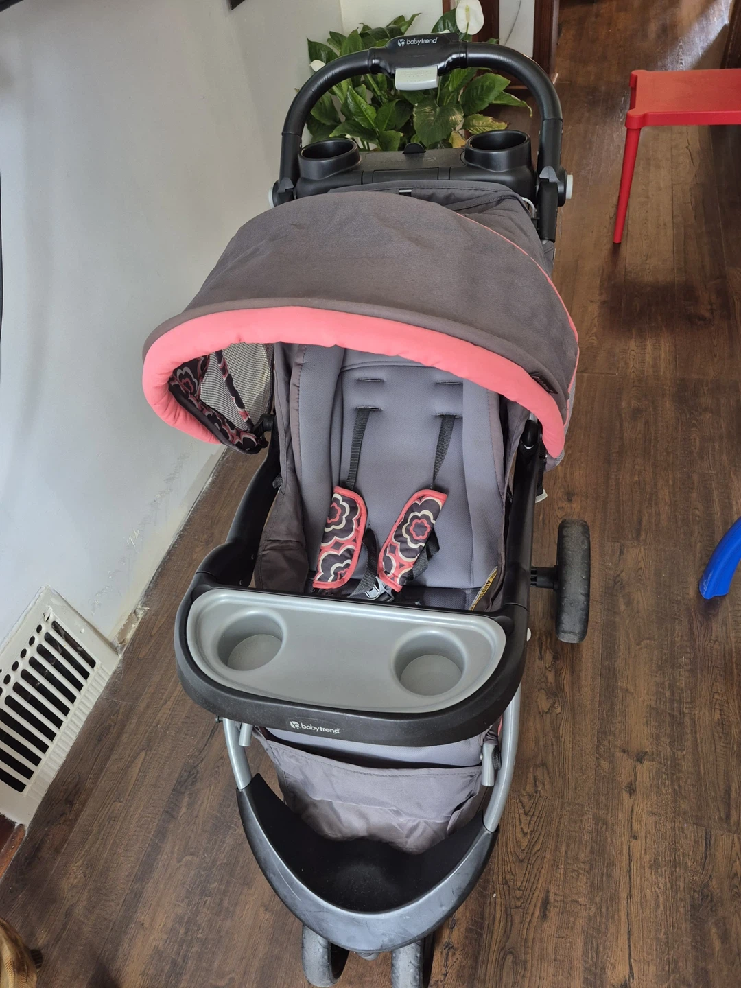 Baby Trend Stroller - Gray and Pink