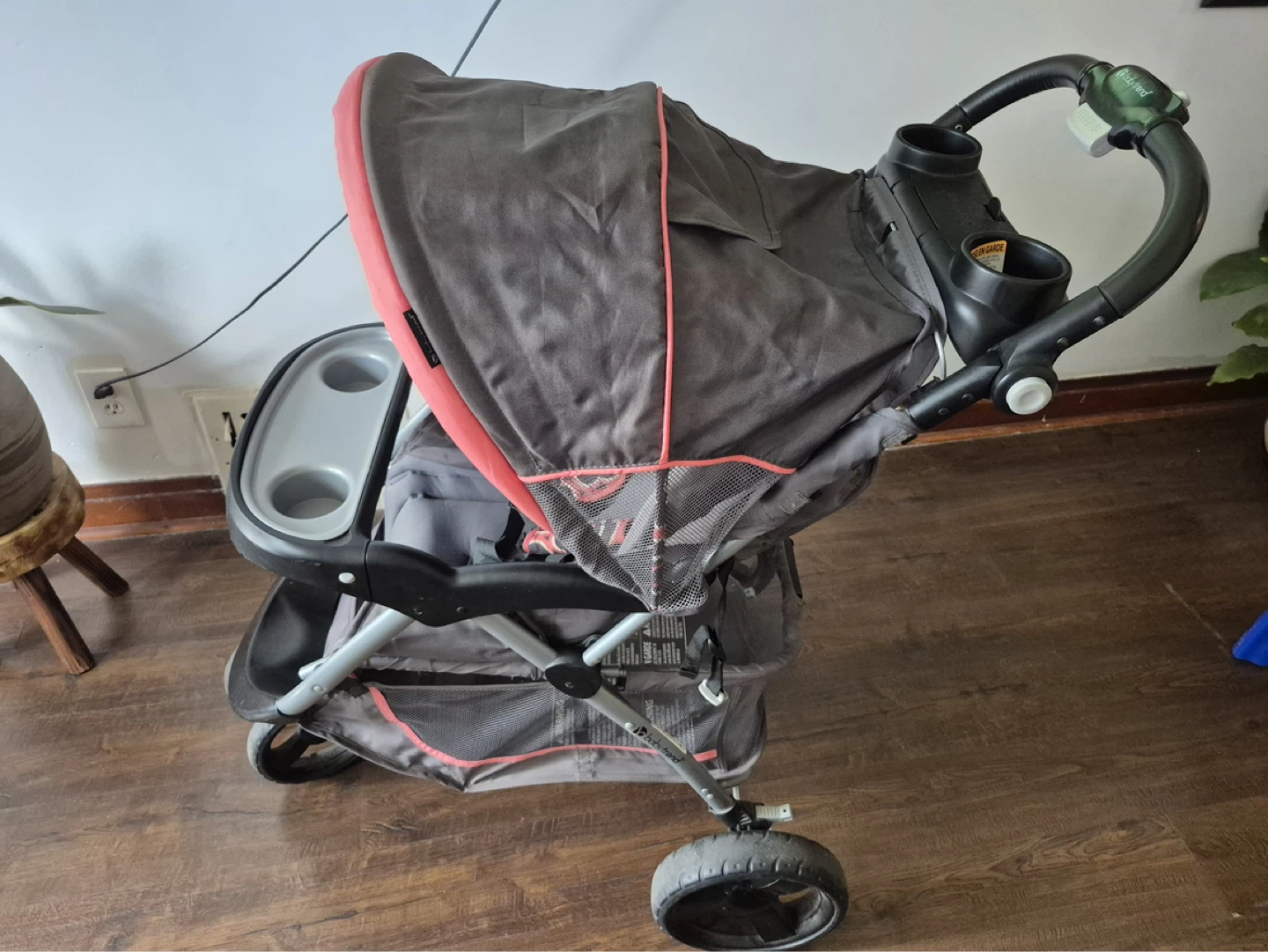 Baby Trend Stroller - Gray and Pink - photo 2