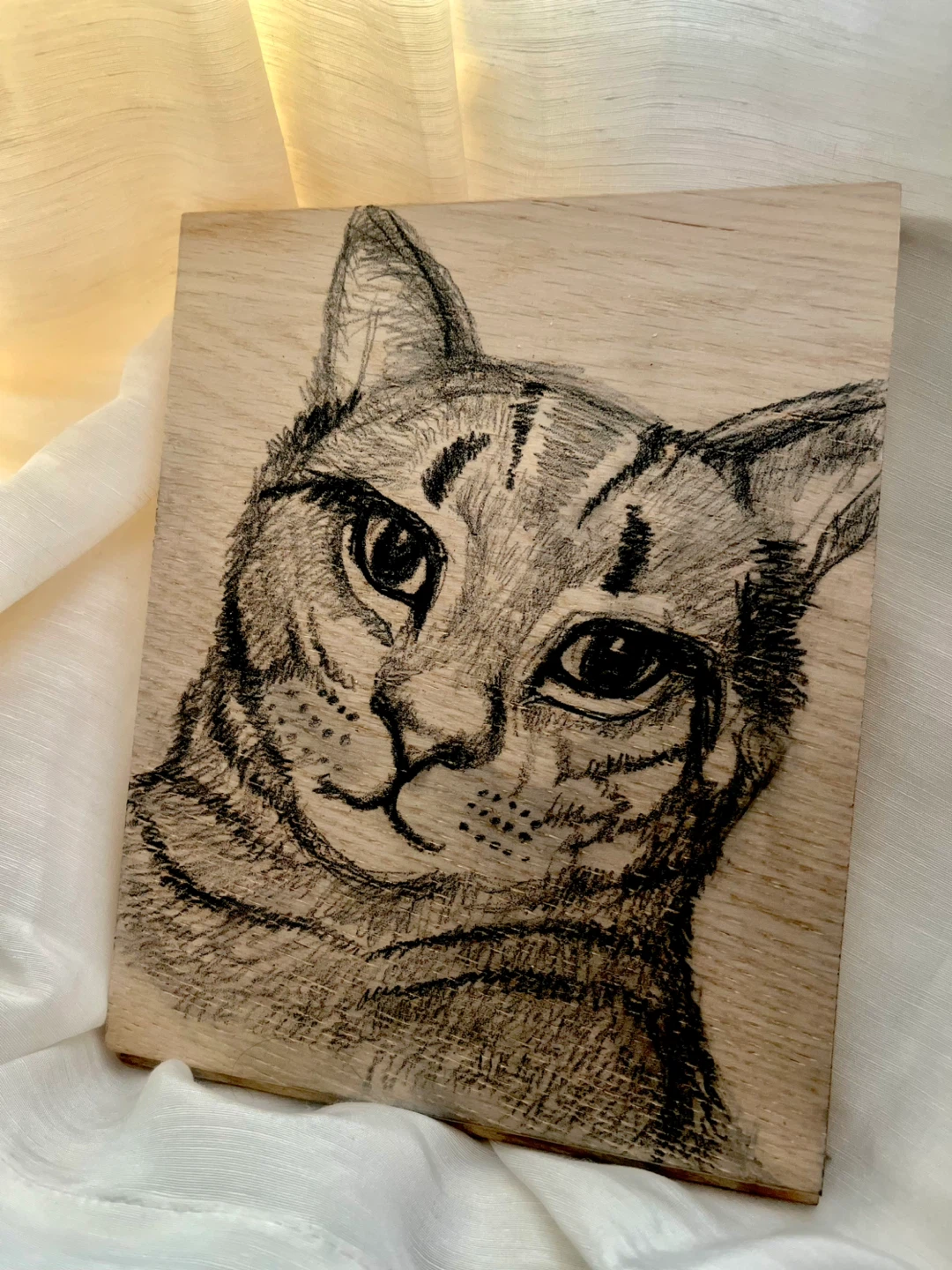Pet Portraits on Oak Planks