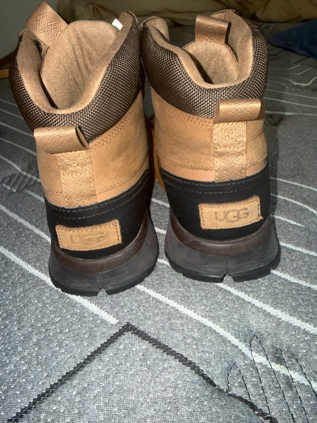 UGG Brown Lace-Up Boots - photo 3