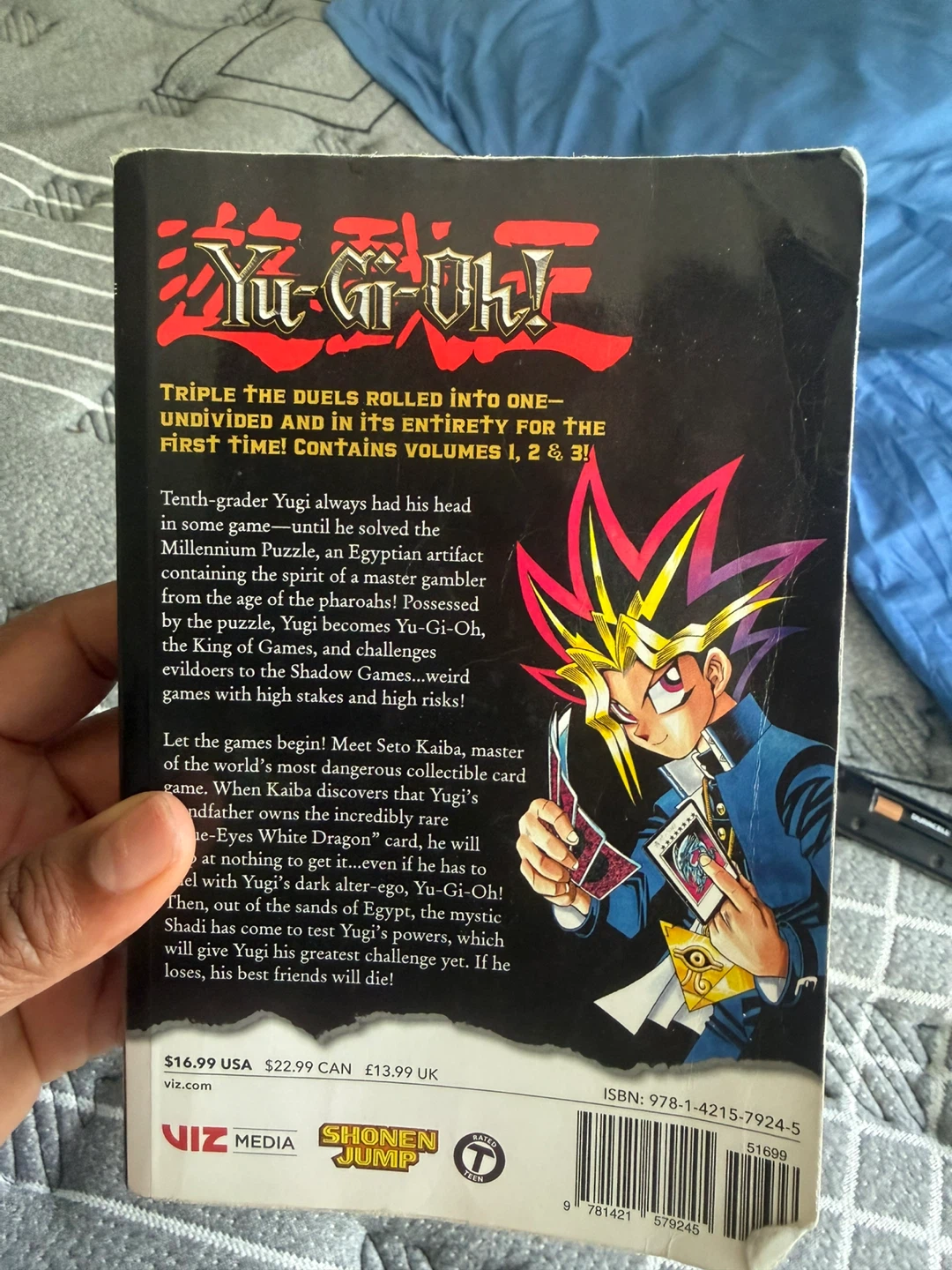 Yu-Gi-Oh! 3-in-1 Manga Volumes 1-2-3 by Kazuki Takahashi - photo 3