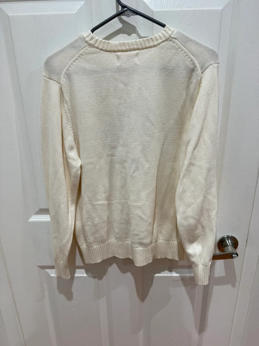 Sweater with Red Maple Leaf - photo 3