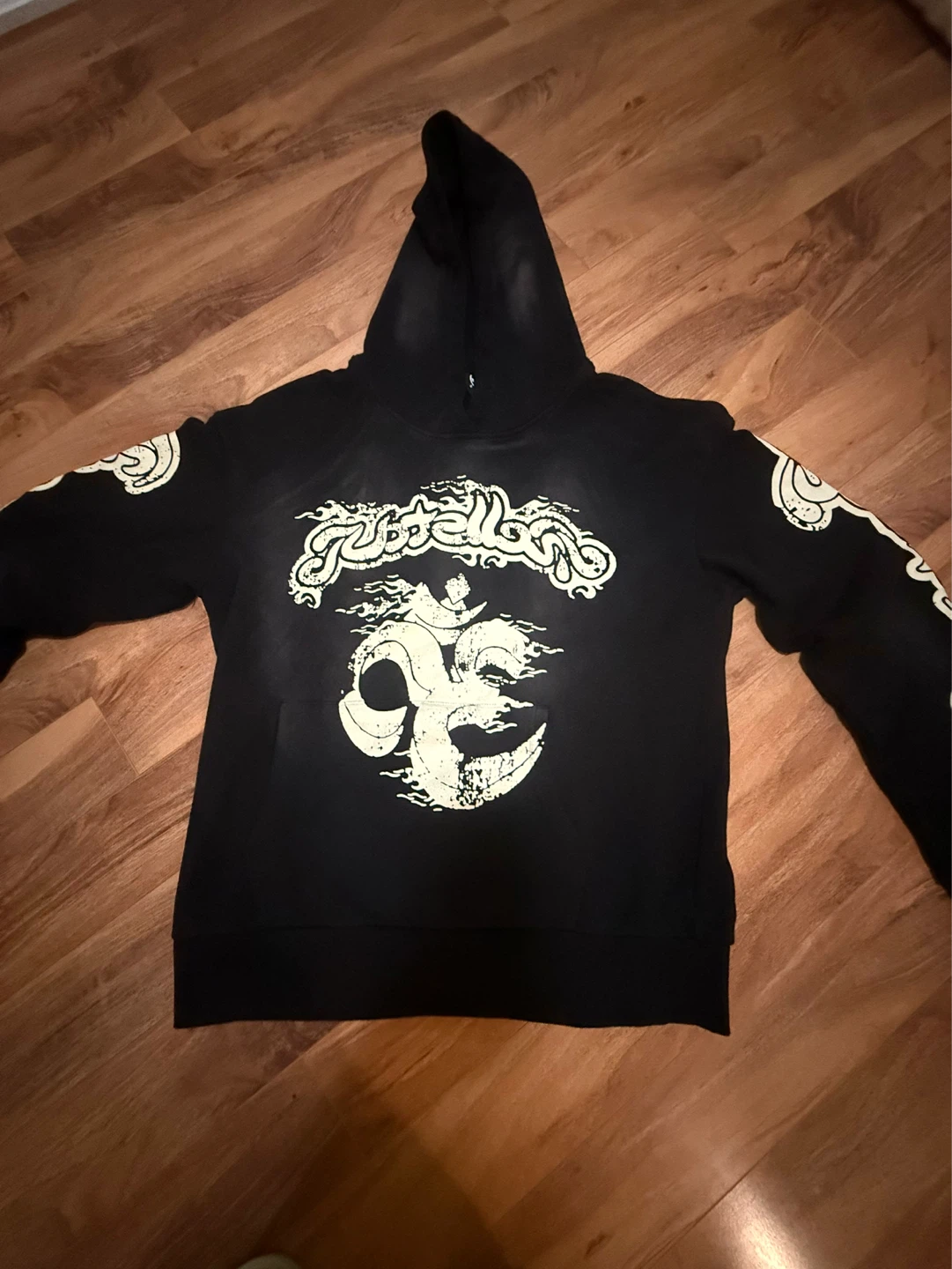 Black Graphic Hoodie - photo 2