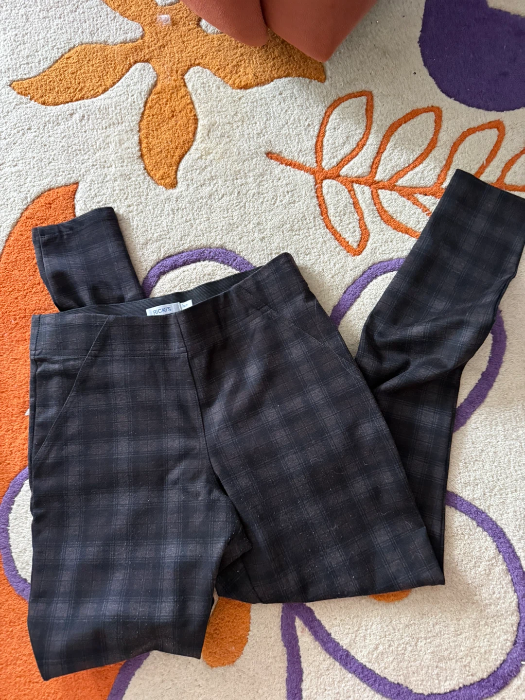 Women's Pants - Rich Cherry, Plaid and Grey - photo 4