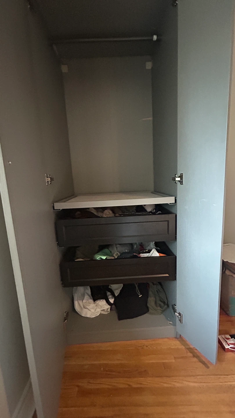 IKEA grey closet - photo 3