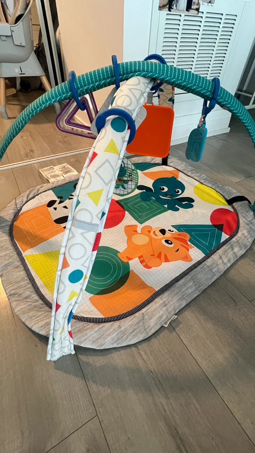 Baby Einstein Activity Play Gym Mat with Toys - photo 4