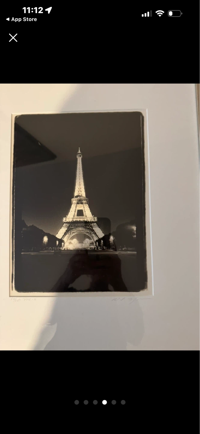 3 Framed Paris, Florence,  and Prague Cityscape Prints - photo 2