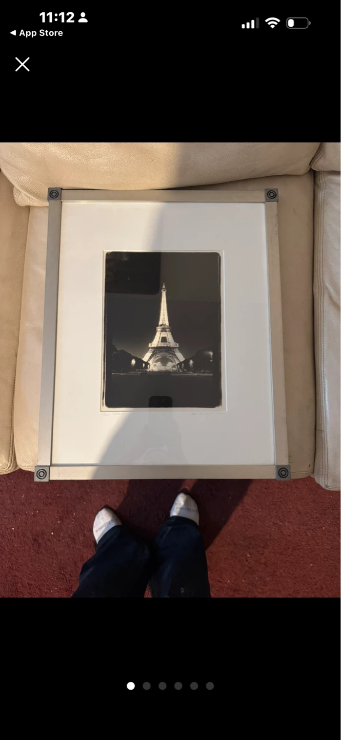 3 Framed Paris, Florence,  and Prague Cityscape Prints