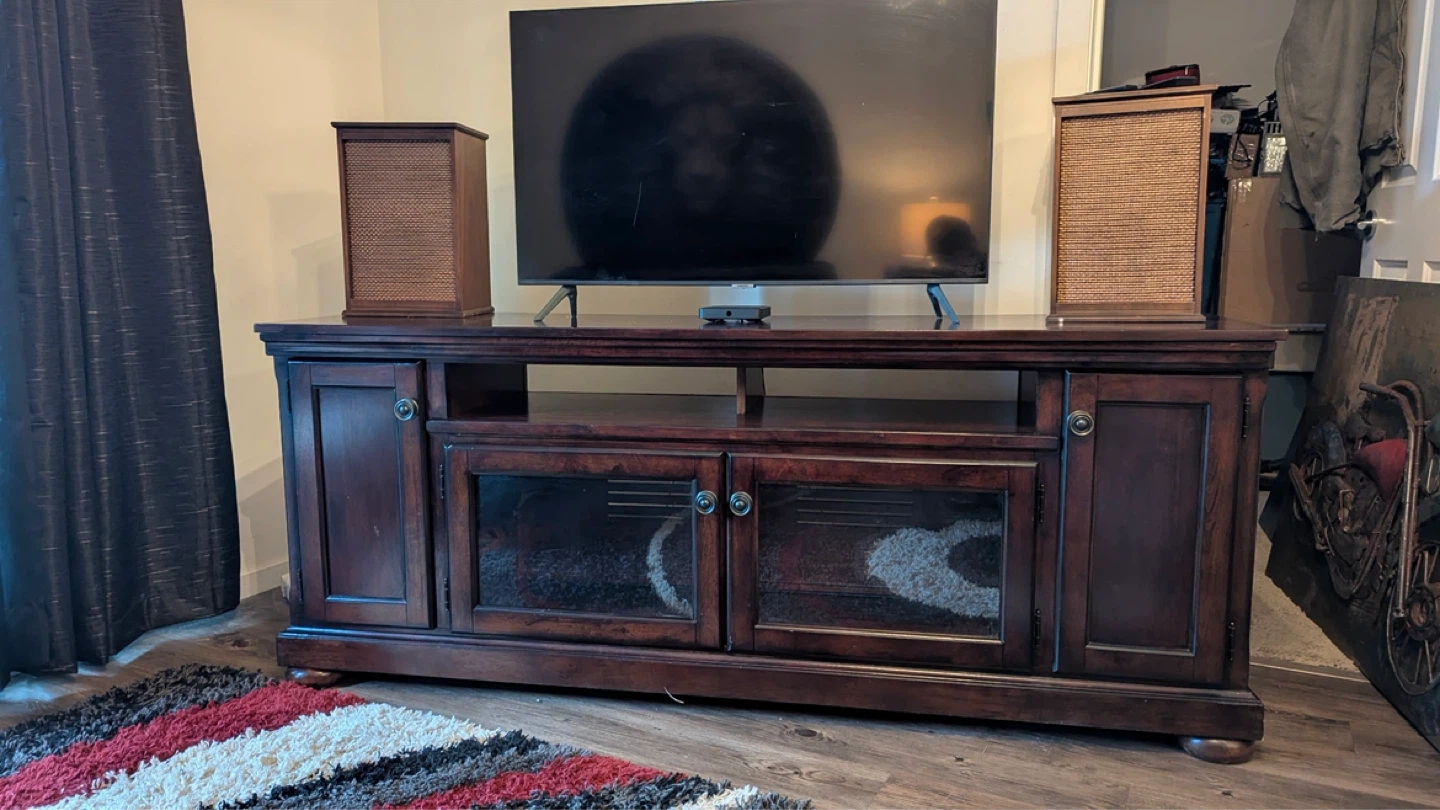 Dark Wood Entertainment Unit