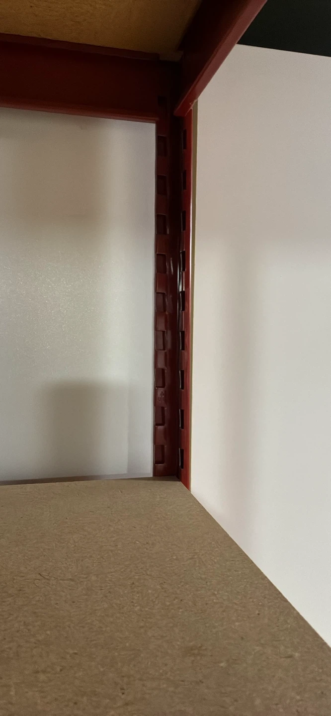 Metal and wood shelf. - photo 3