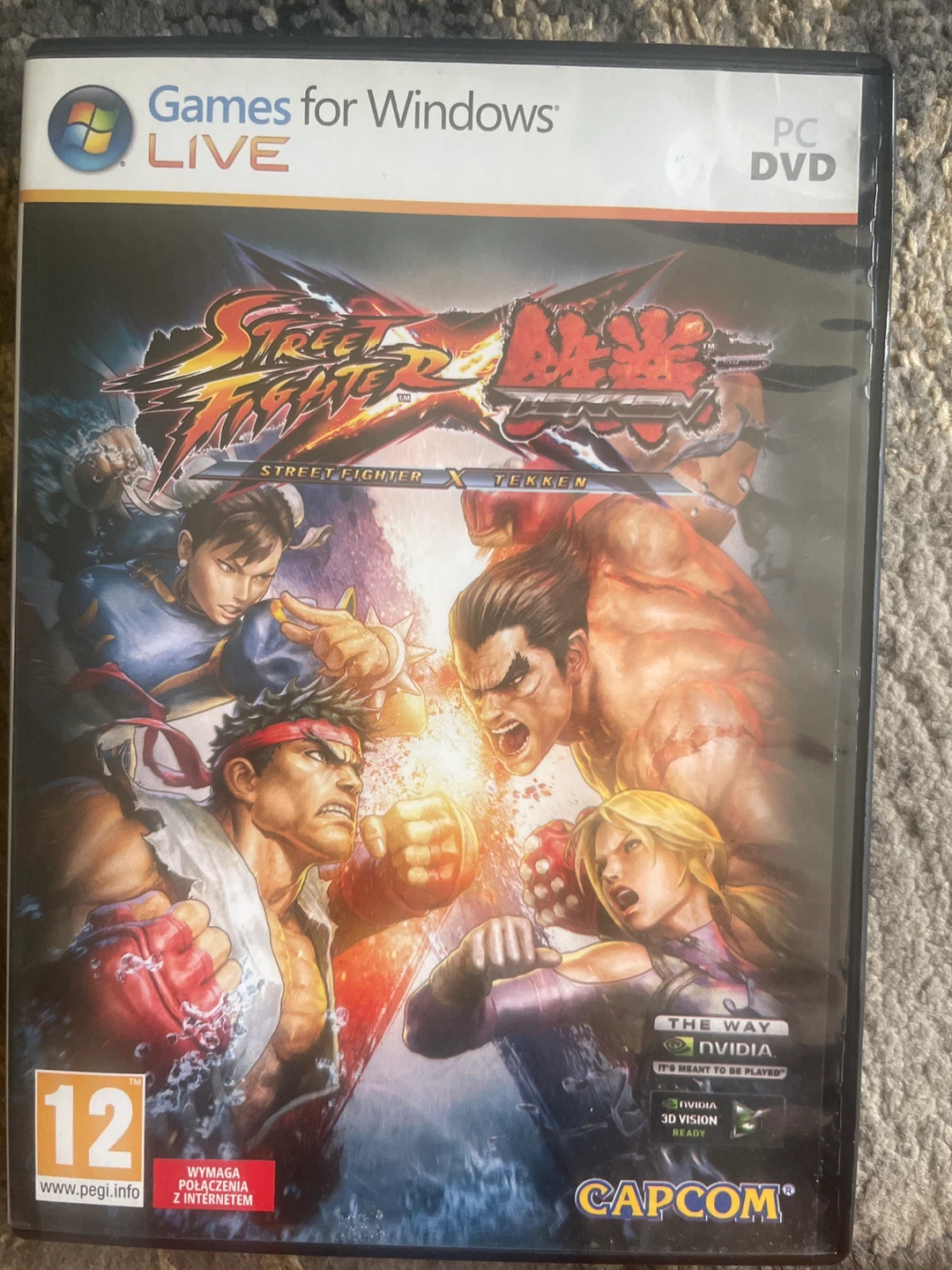 Street Fighter X Tekken PC DVD Game