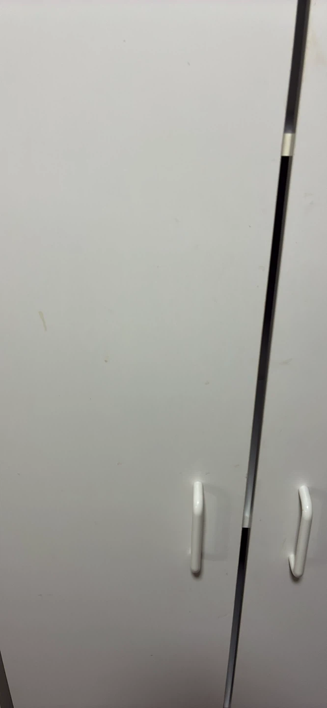 White storage with 2 doors - photo 2