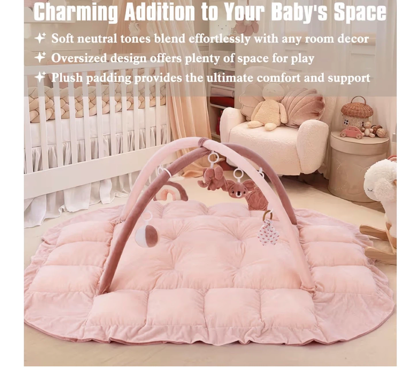 5-in-1 Convertible Baby Gym & Playpen G5P - photo 5