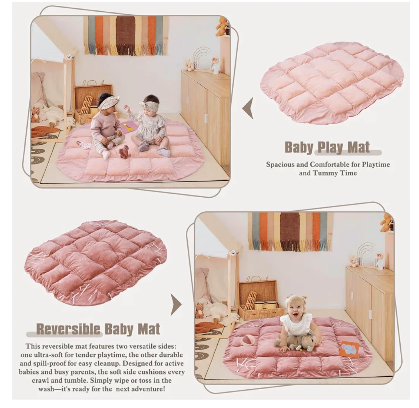 5-in-1 Convertible Baby Gym & Playpen G5P - photo 4