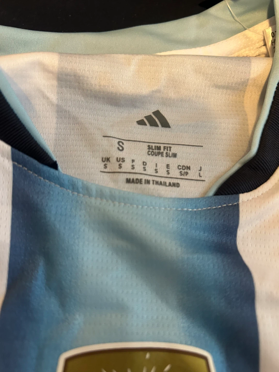 Maillot Adidas Argentine FIFA World Cup 2022 Taille S - photo 3