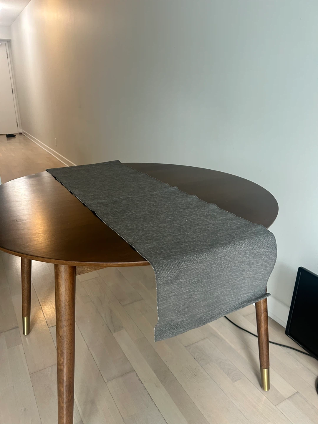 Grey Table Runner
