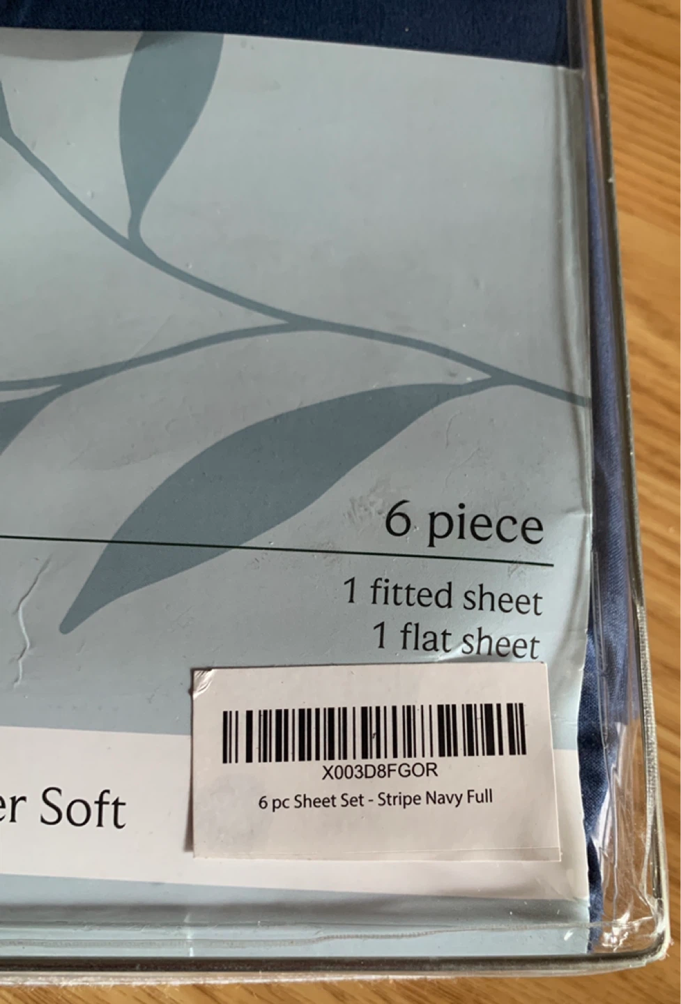 LuxClub Premium Striped Sheet Set - Full - photo 3