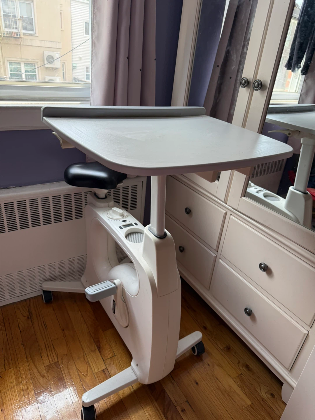 Exercise Bike with Desk