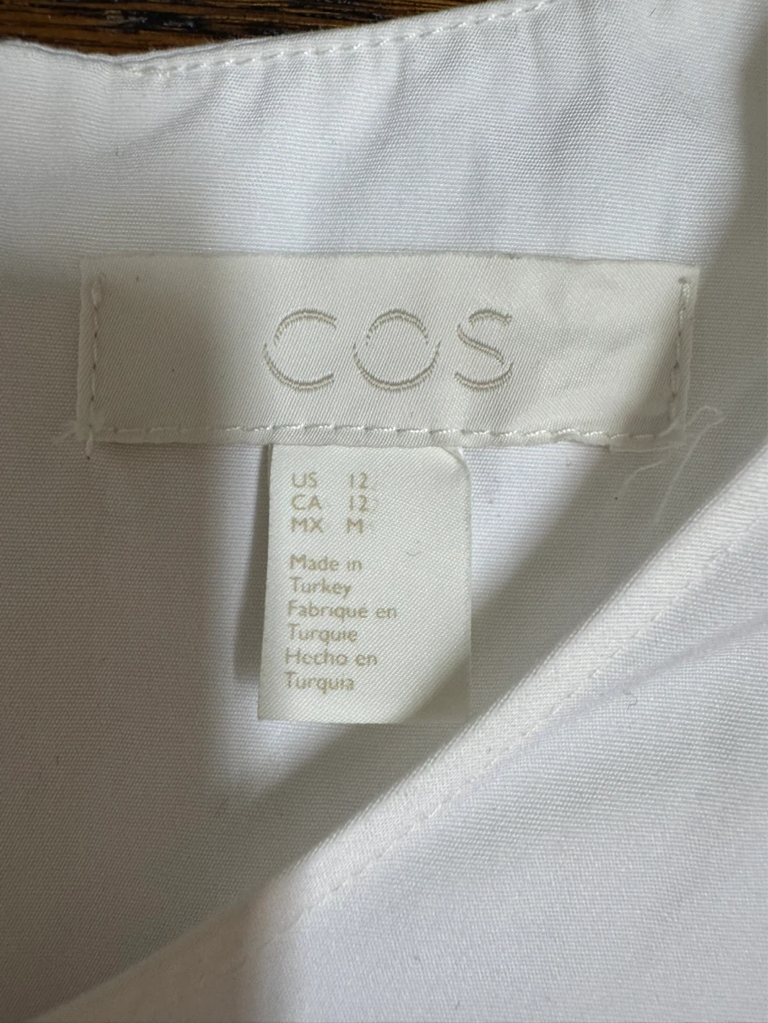 COS White Dress Size M - photo 2