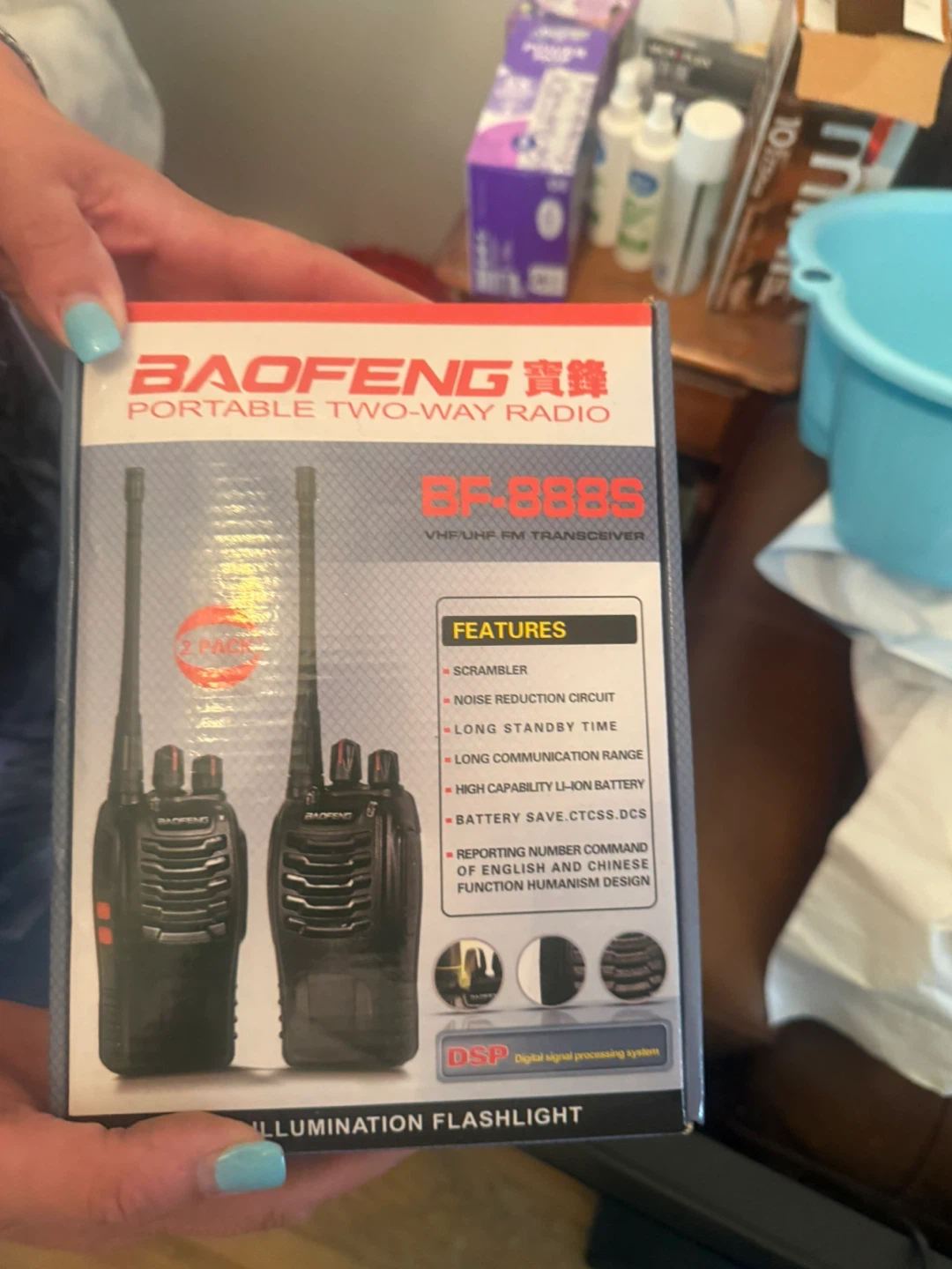Baofeng BF-888S Portable Two-Way Radio (2 Pack)