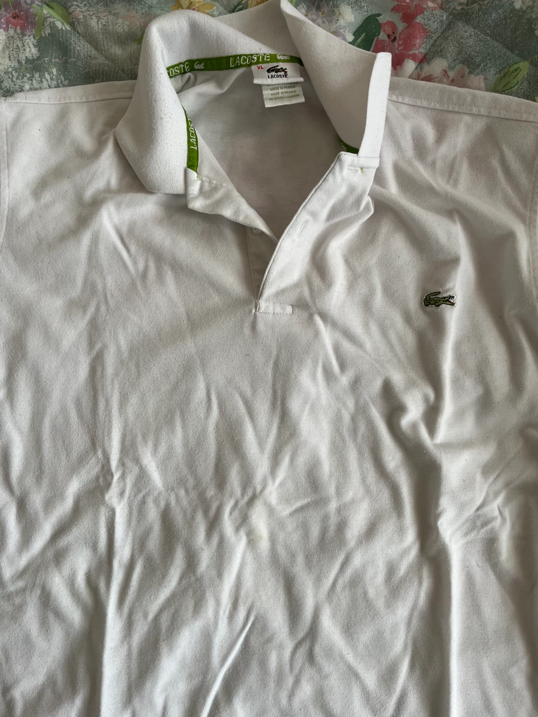 Lacoste Polo Shirts - White, Yellow, Navy