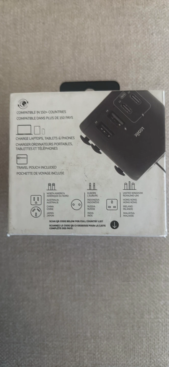 Logiix World Traveler XL 65W USB PD Travel Adapter - photo 2