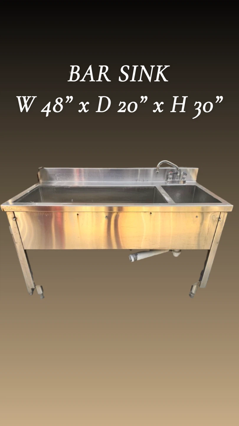 Bar sink