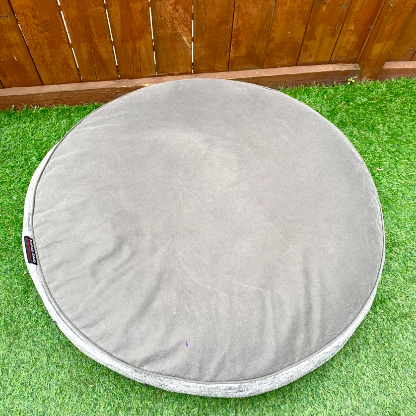 Large Dog Bed Round Pet Bed Plush Pet Cushion Washable Bed - photo 4