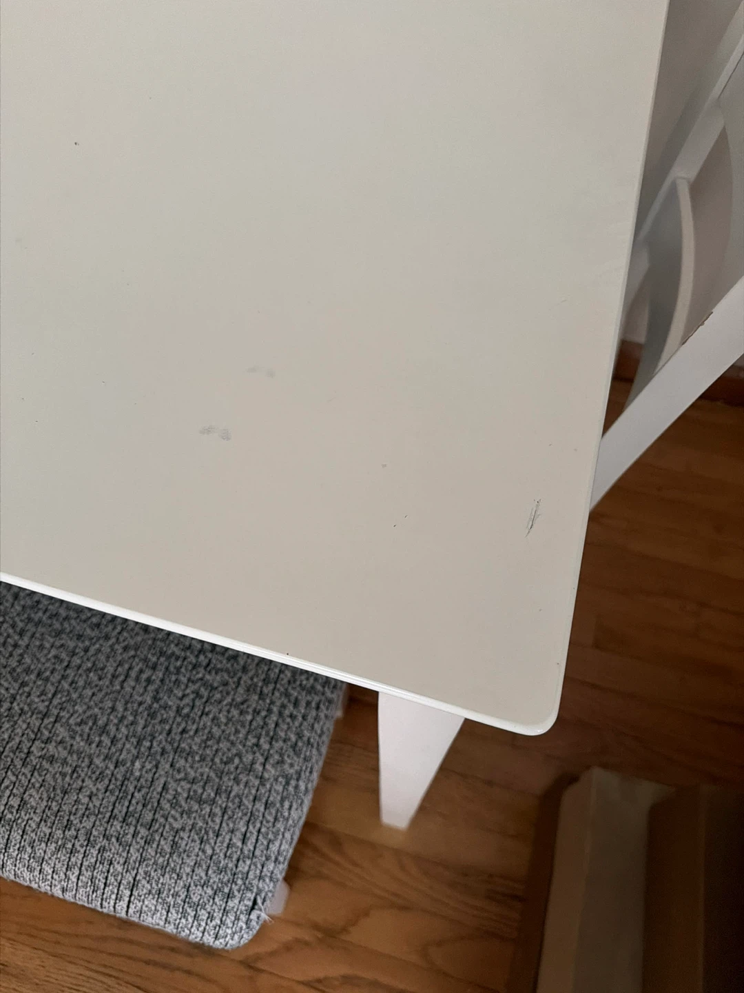 White Dining Table Set with Bench and Chairs - photo 2