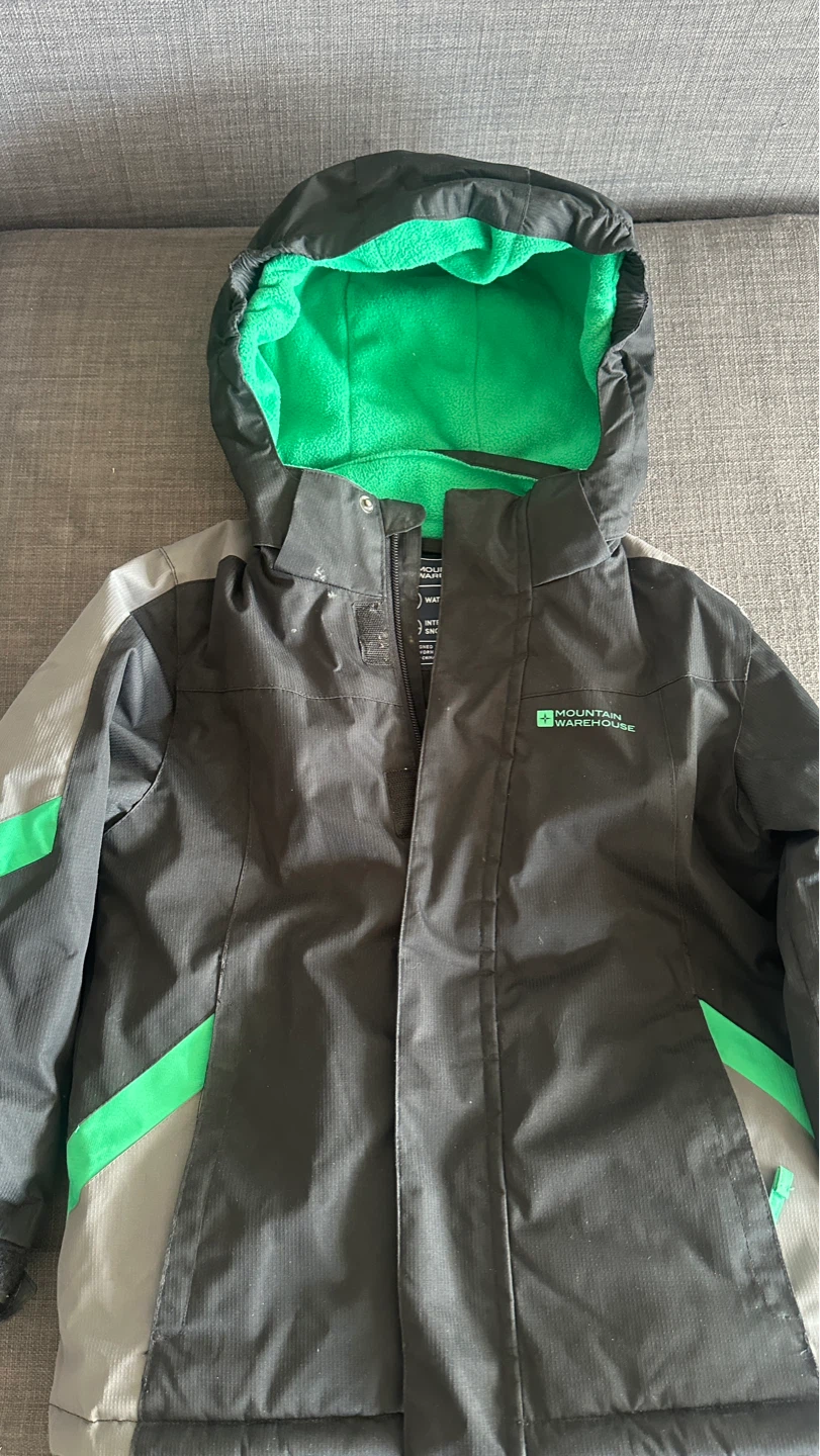 Mountain Warehouse Ski Suit - Black/Grey/Green - photo 2