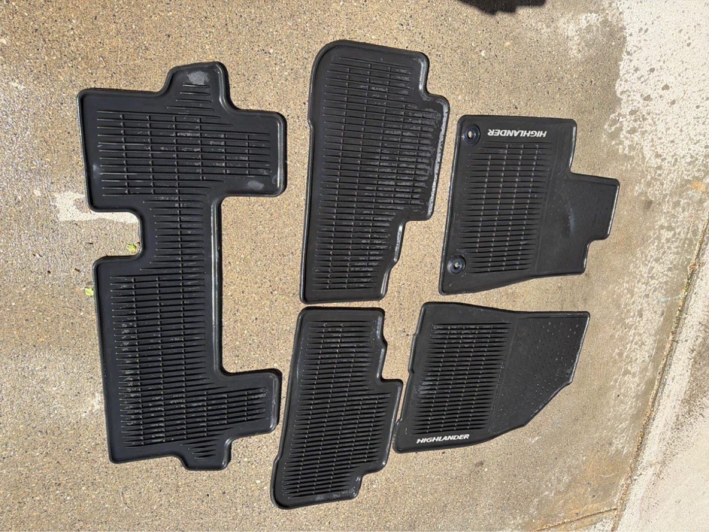 2014-19 Highlander All-Weather Floor Mats