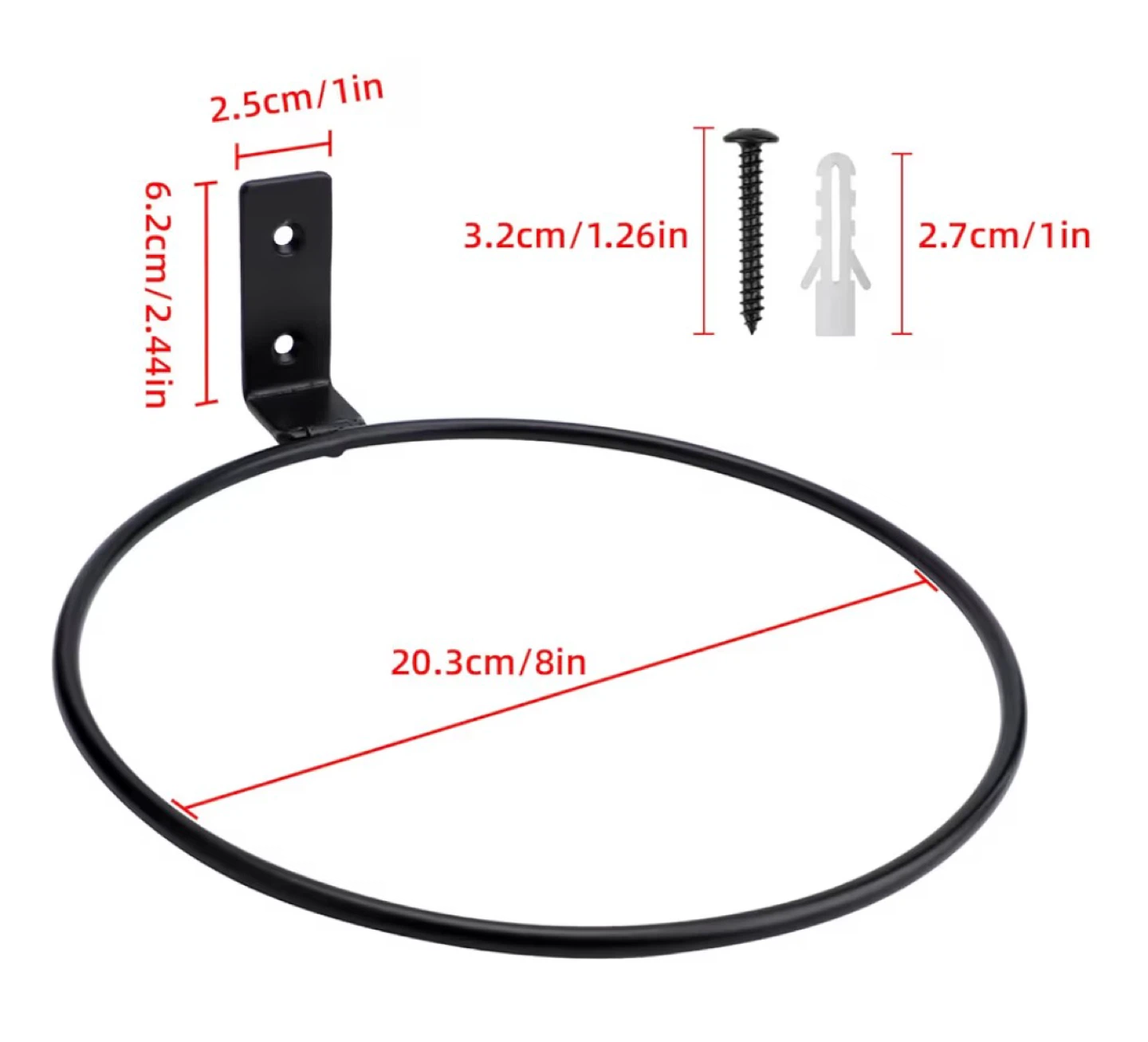8 inch plant holder (x2) - photo 2
