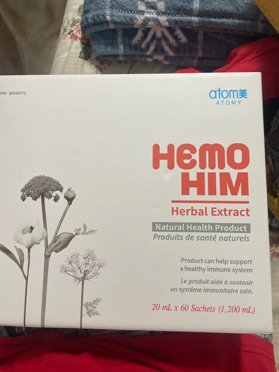 Atomy HemoHim Herbal Extract Dietary Supplement