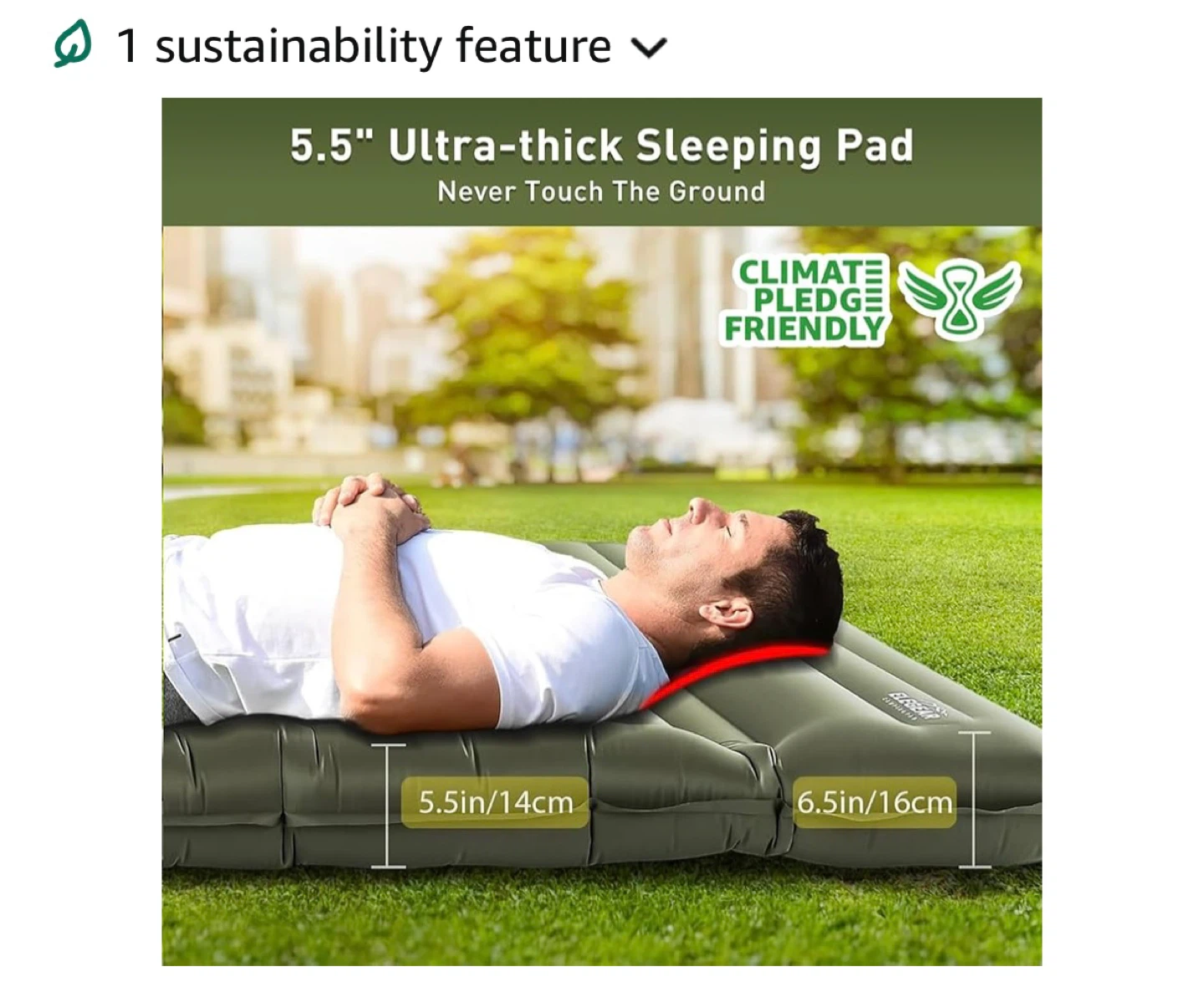Elegear CumbreXT Double Camping Sleeping Pad - Full Size - photo 5