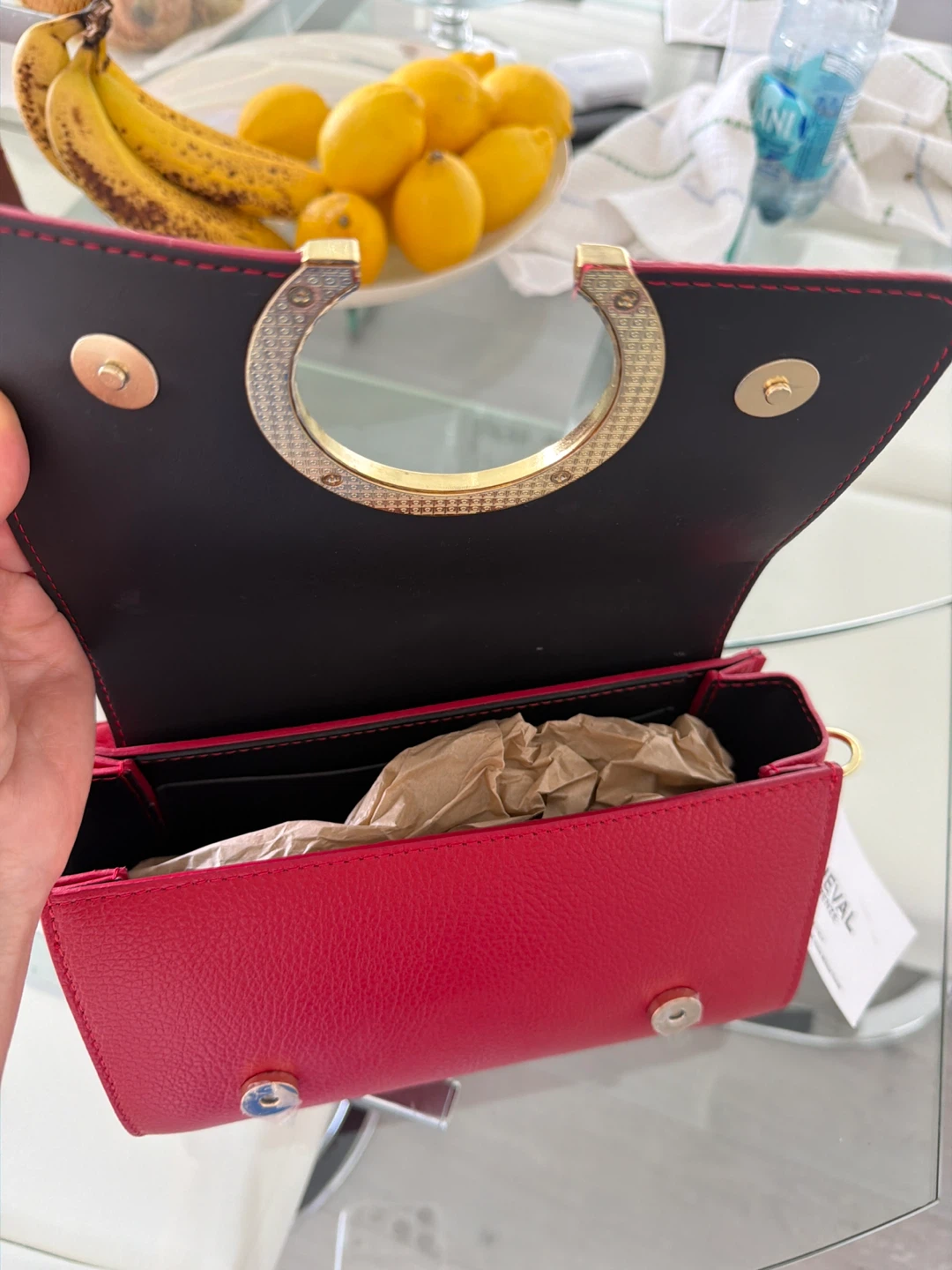 Cheval Firenze Red Leather Handbag - photo 4
