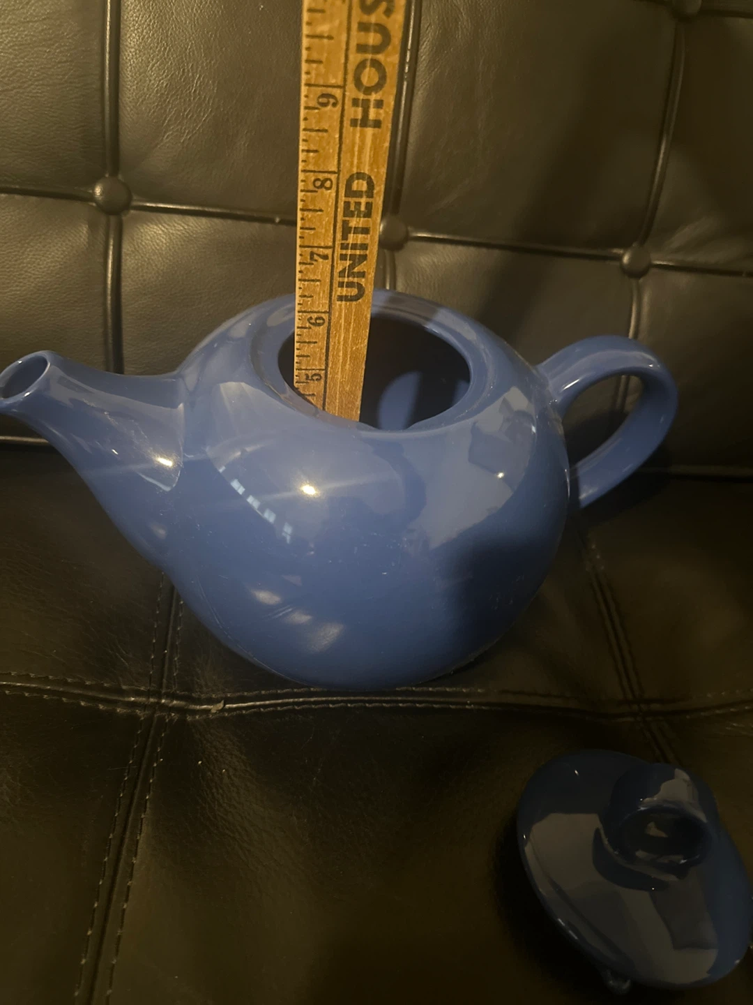 Very large Brown Betty in blue color for the tea connoisseur - photo 2
