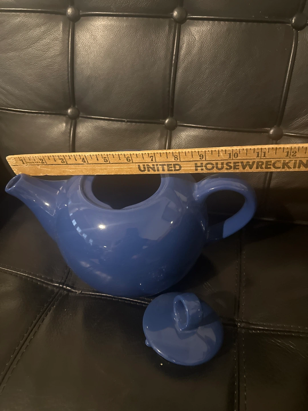 Very large Brown Betty in blue color for the tea connoisseur - photo 3