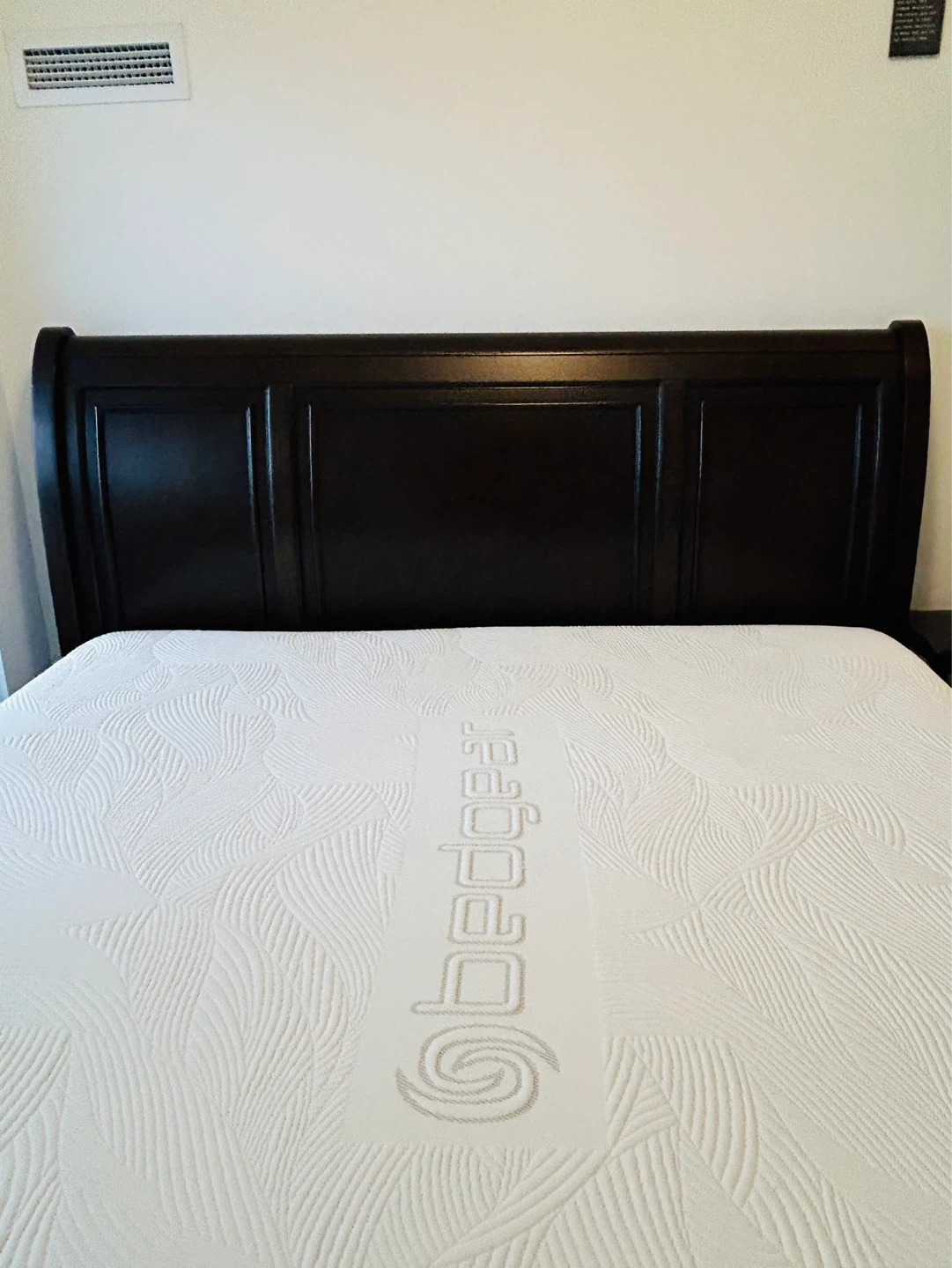 King size Bed with Mattress. - photo 3