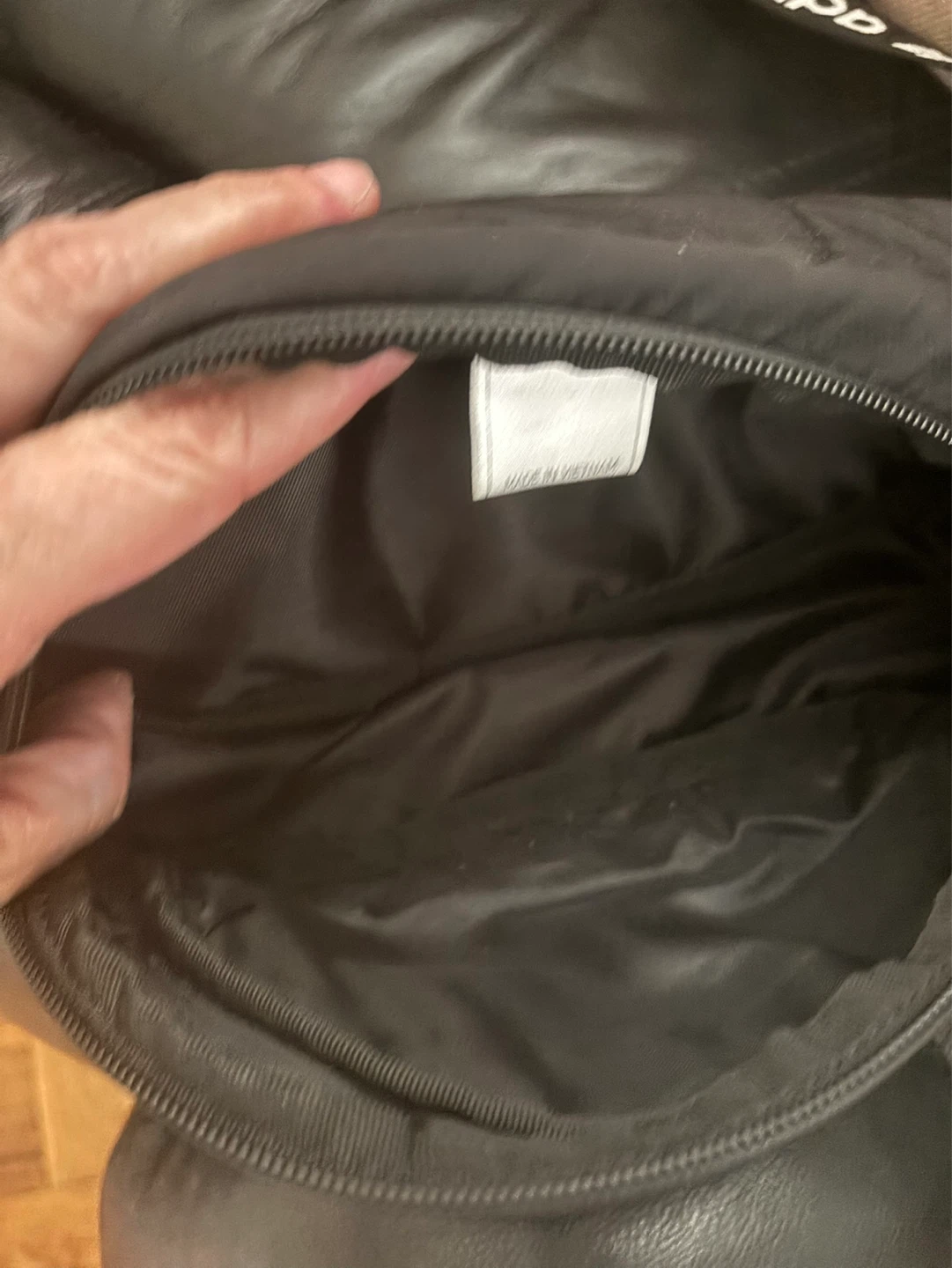 Adidas Black Fanny Pack Waist Bag - photo 4