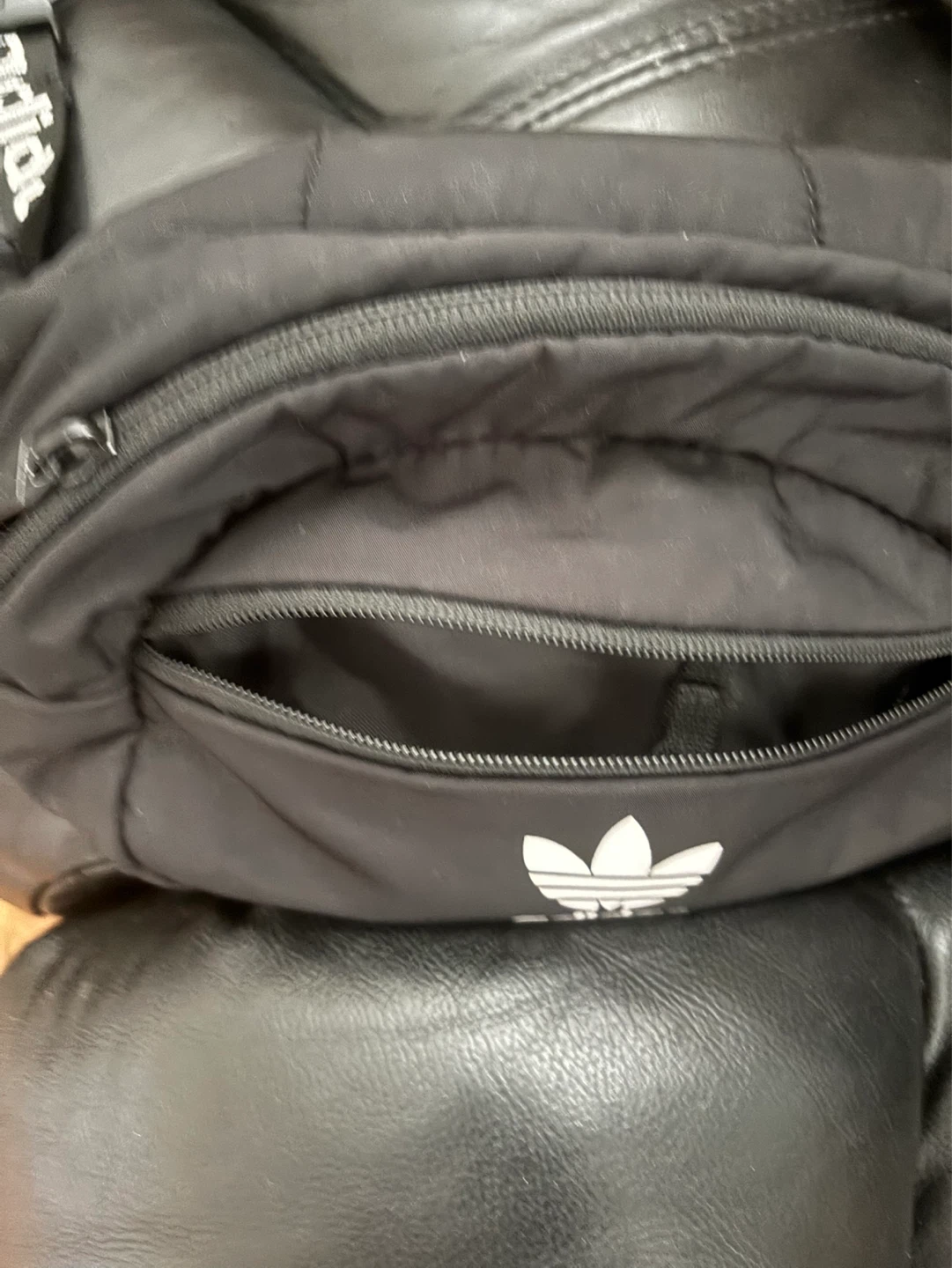 Adidas Black Fanny Pack Waist Bag - photo 3