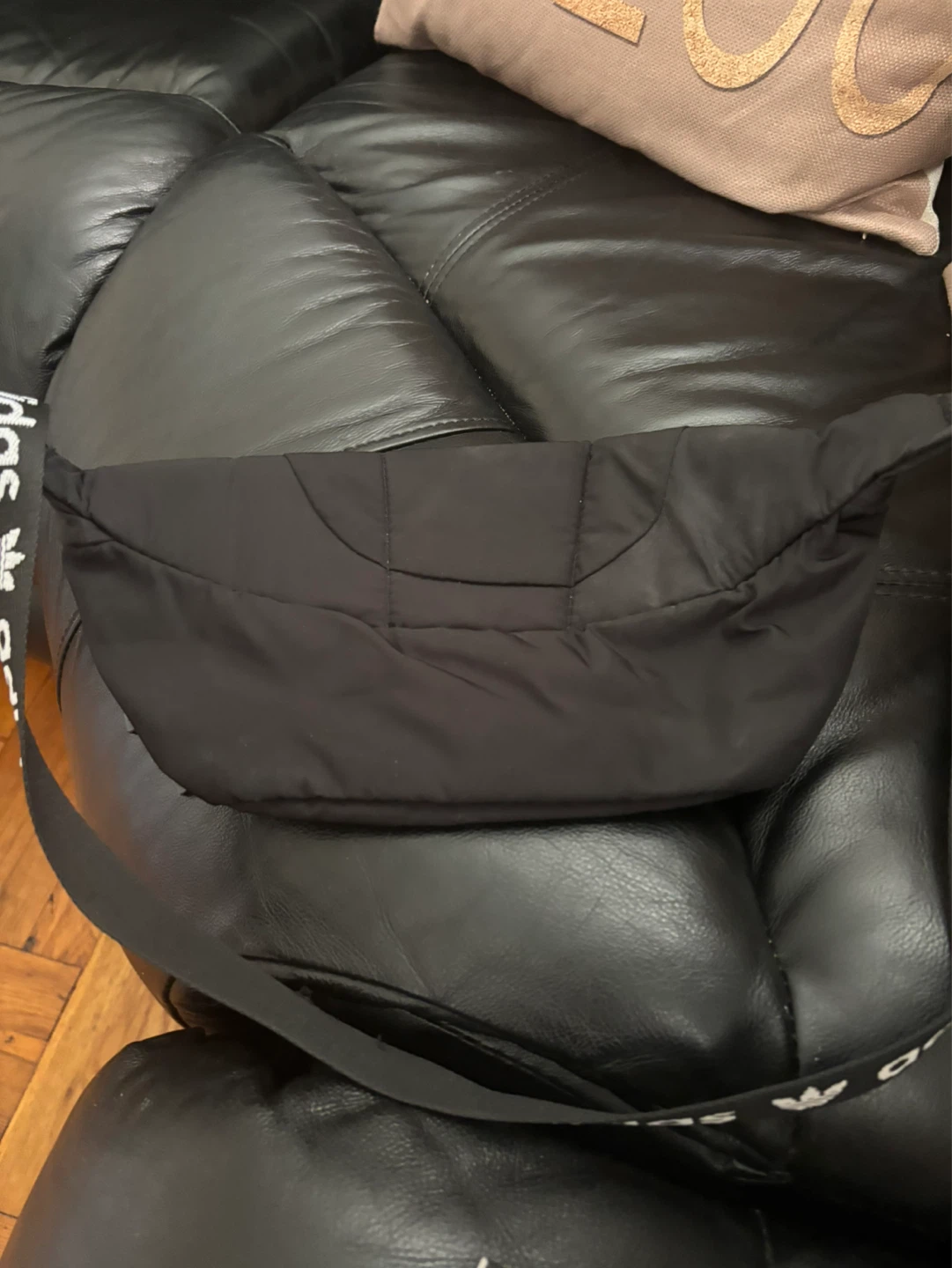 Adidas Black Fanny Pack Waist Bag - photo 5