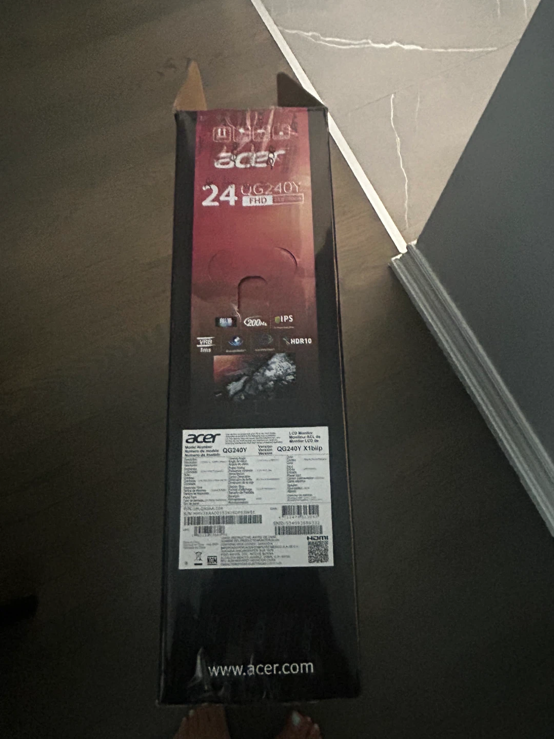 Acer 24" QG240Y FHD 200Hz IPS Monitor - photo 3
