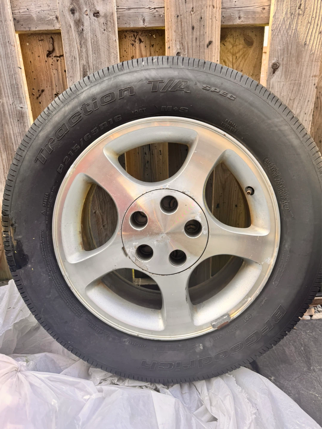 Original Mustang Rims WITH TIRE